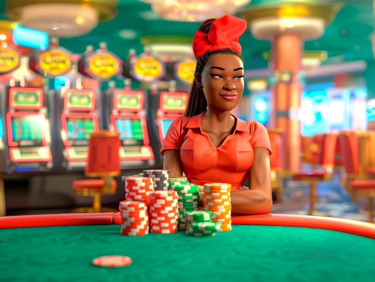 Sesi live baccarat dengan dealer hadir dan pemain berinteraksi secara real time